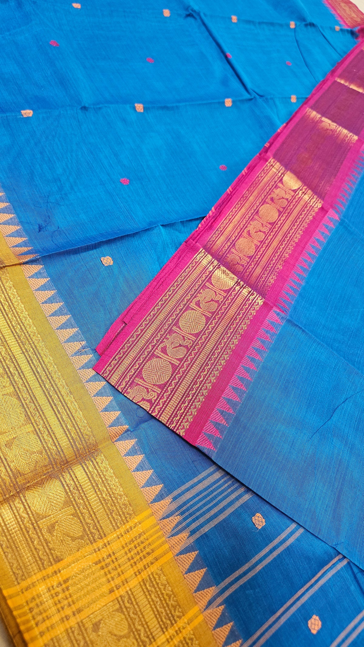 Authentic Chettinad Cotton Sarees | Handloom Saree Collection
