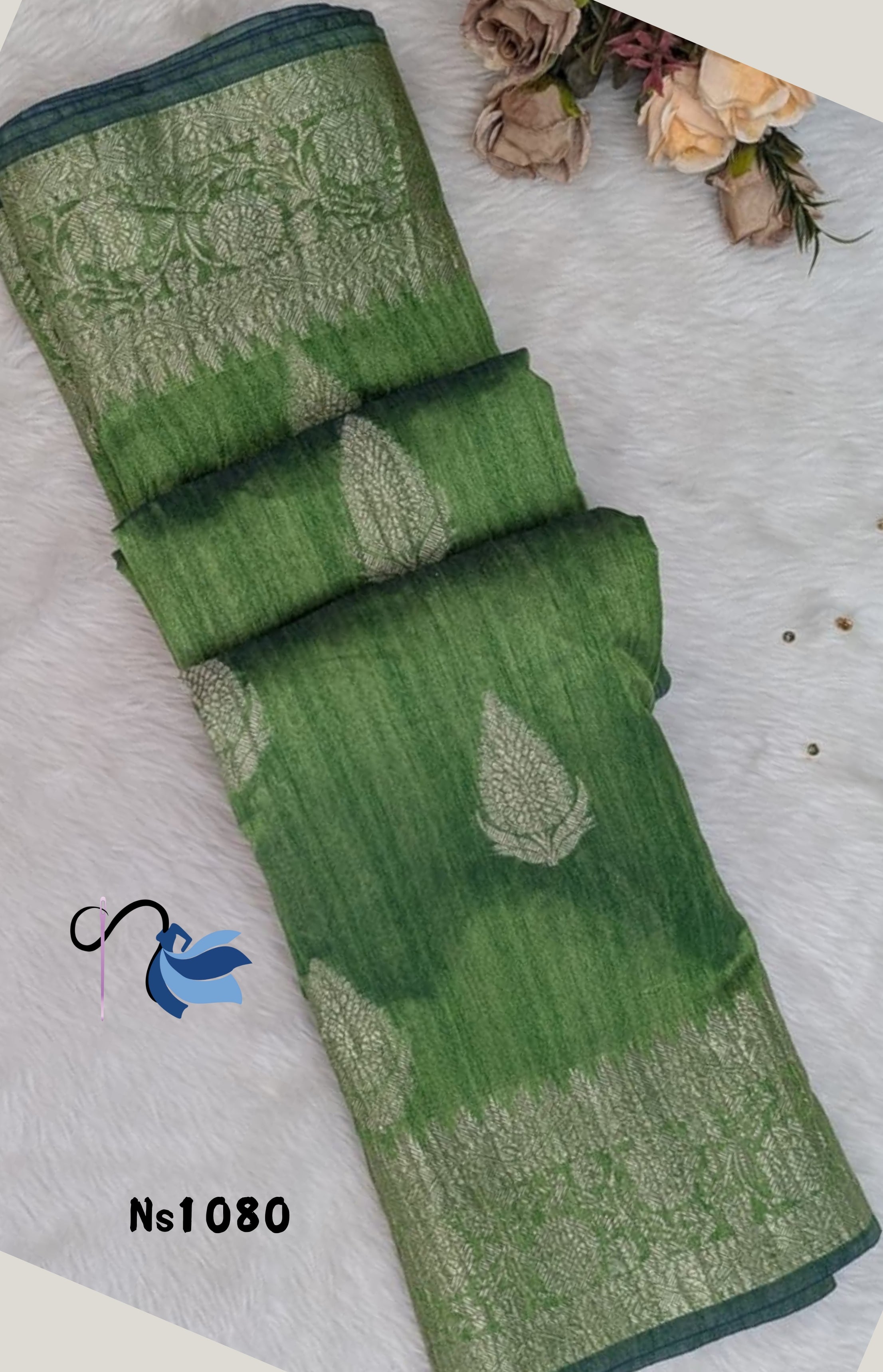 Matka Crush Silk Saree