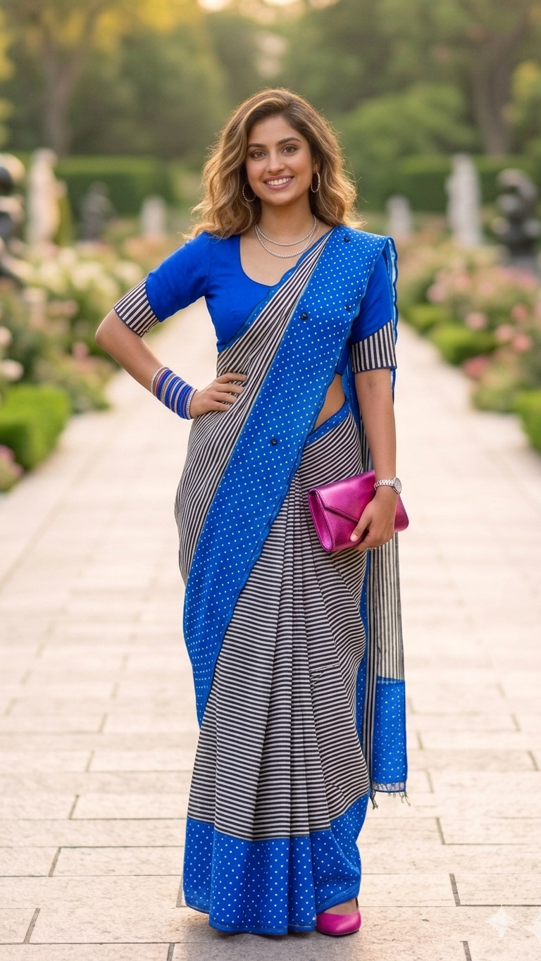 Linen Cotton Mirror Work Sarees | Exclusive Collection | NAANAL
