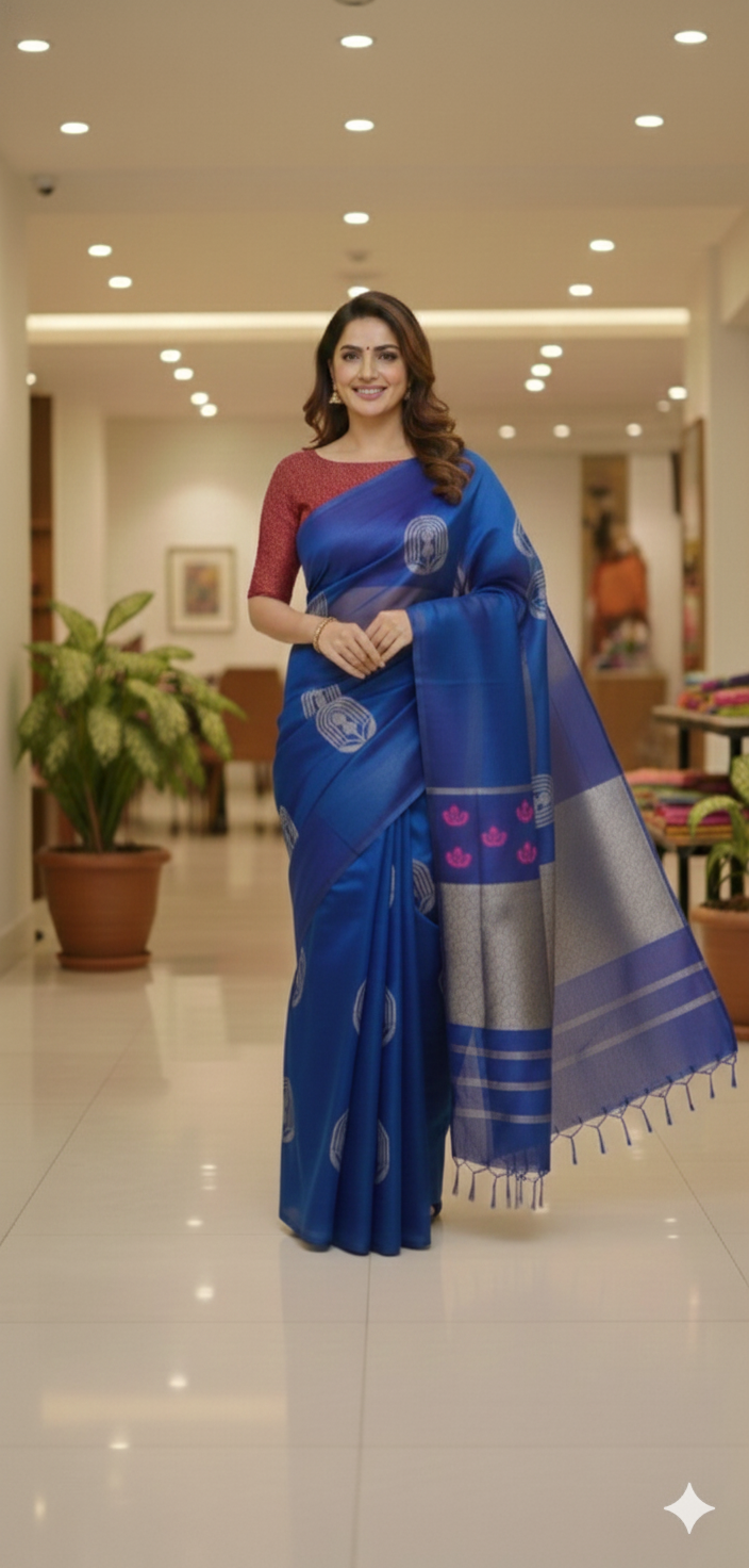 Silk cotton saree
