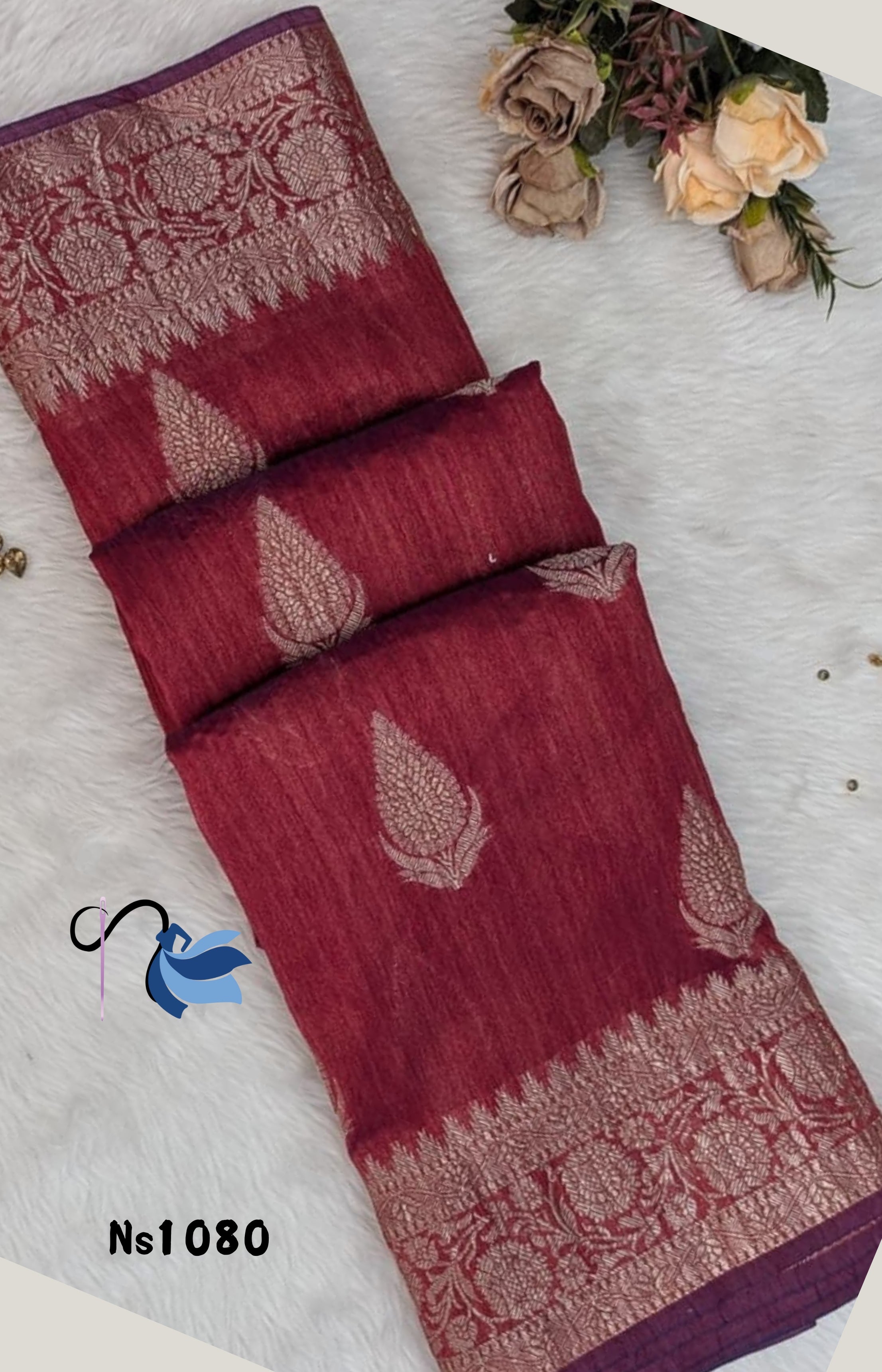 Matka Crush Silk Saree
