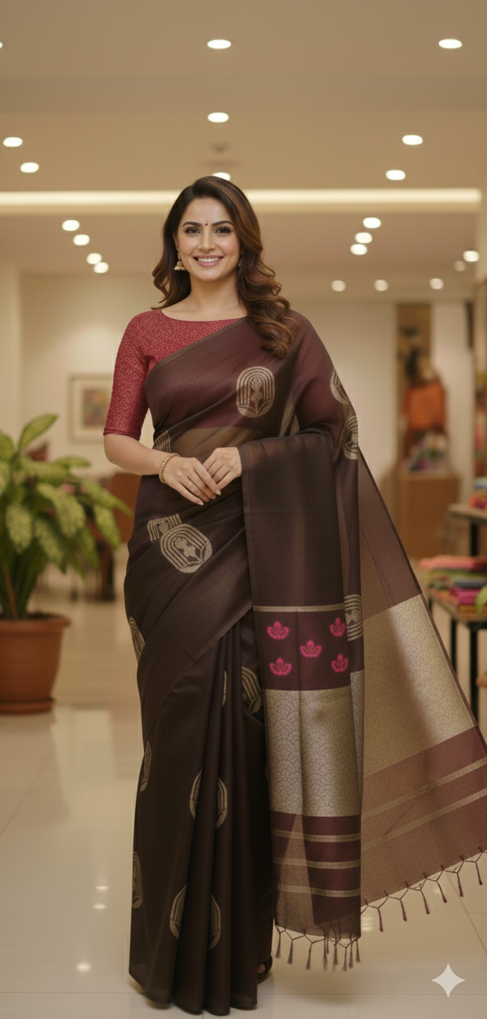Silk cotton saree