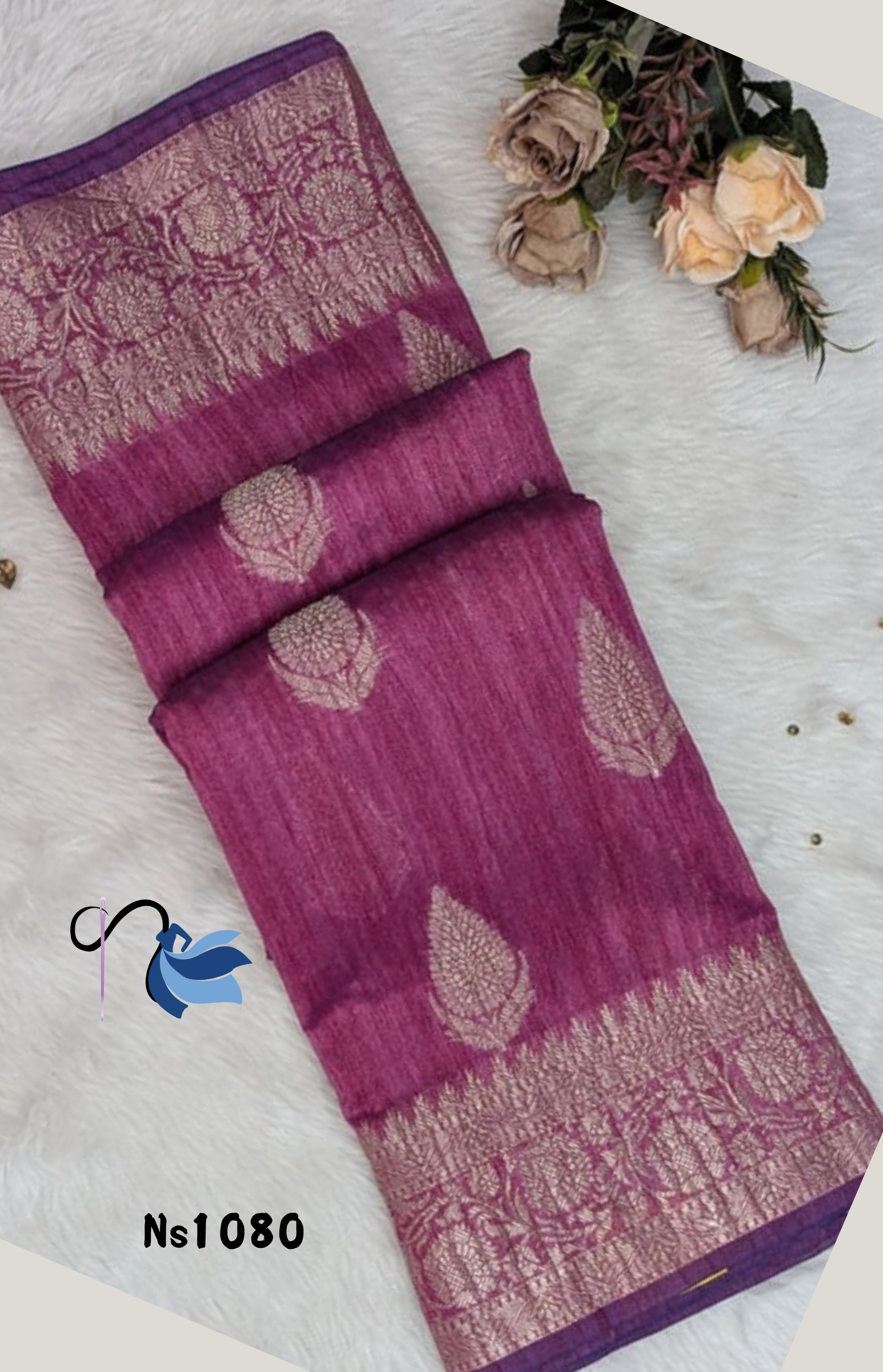 Matka Crush Silk Saree