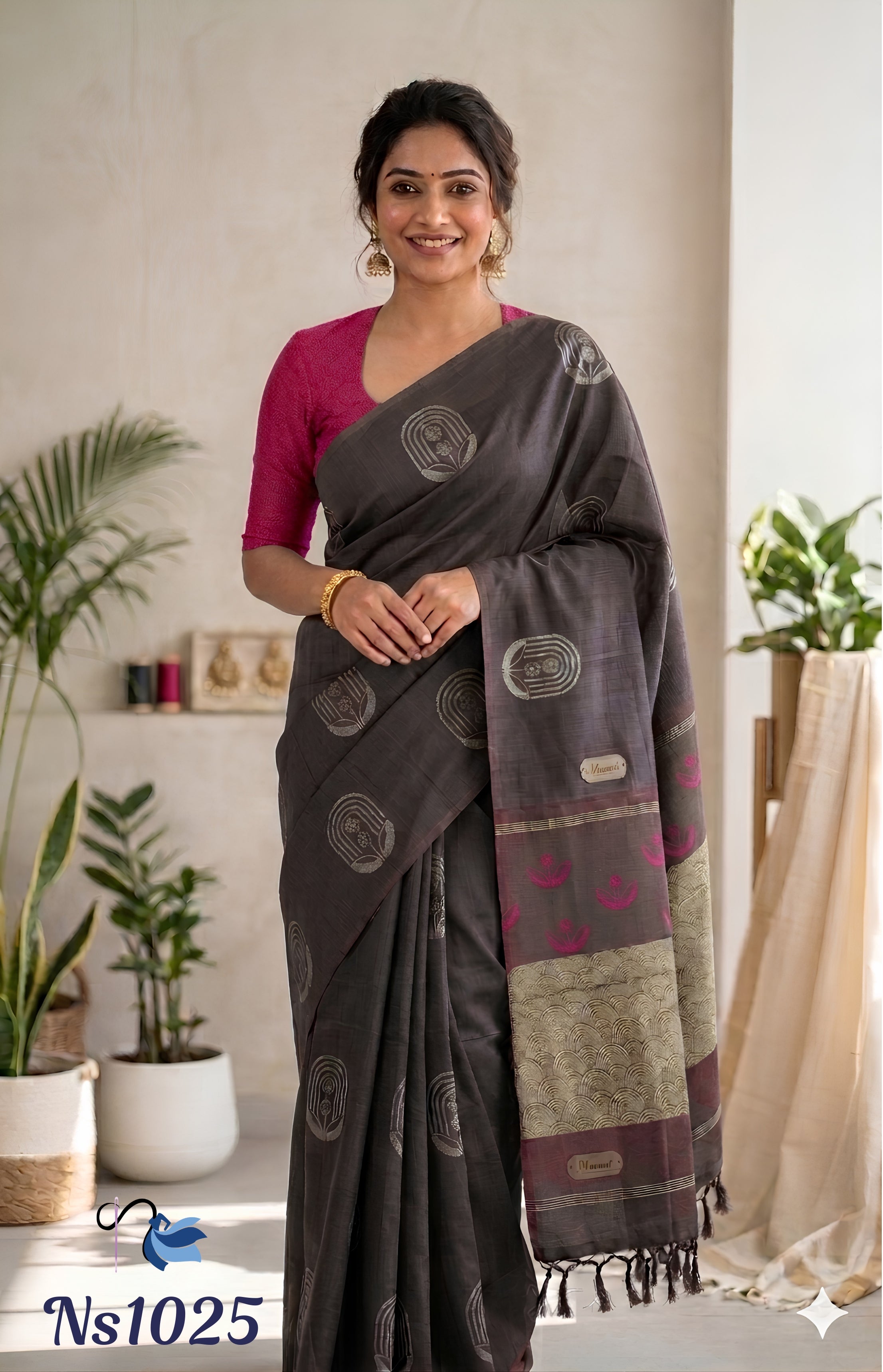 Exquisite Silk Cotton Sarees with Intricate Weaving Blouses | Shop Latest Collection | Naanal